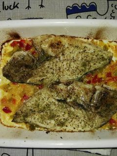 Una foto de Dorada al horno