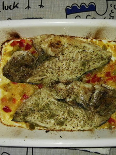 Una foto de Dorada al horno