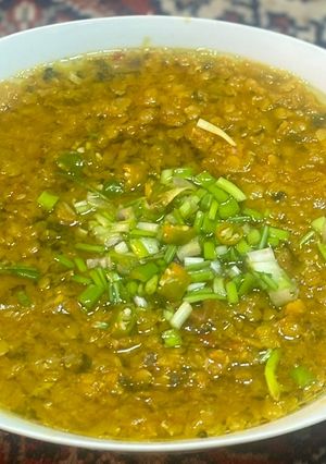 صورة لوصفة عدس باكستاني