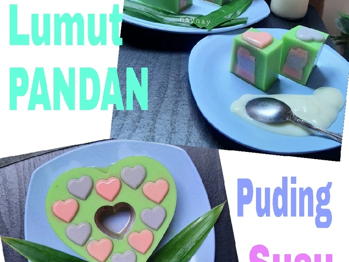 Langkah Mudah untuk Menyiapkan Resep Puding Lumut Pandan (Isi Puding Susu) yang Enak Banget Anti Ribet, Bisa Manjain Lidah