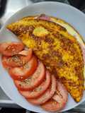 Omelette de zanahorias