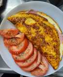 Omelette de zanahorias