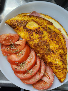 Una foto de Omelette de zanahorias