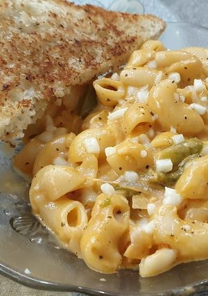 A picture of Pink Sauce Pasta.