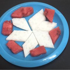 A picture of Palm Pudding / Nungu Pudding.