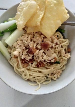 Foto resep Mie pangsit homade