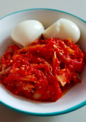 Foto resep Sambalado Teri Kukus