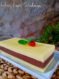 Foto resep Puding lapis surabaya
