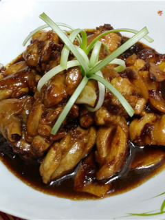 私房菜红烧鸡腿肉 的食譜成品照片