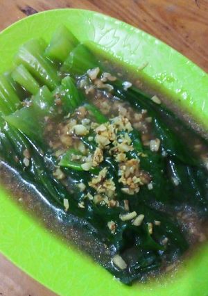 Foto resep Pakcoy Tumis bawang putih