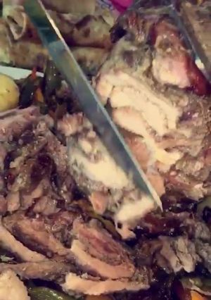 صورة لوصفة شاورما على السيخ بيتي