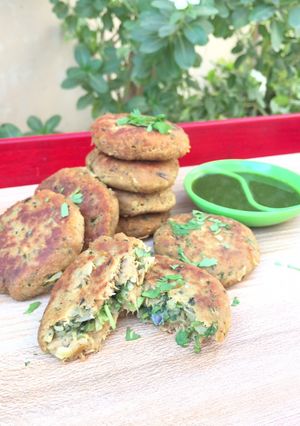 A picture of Beef Shami Kebabs.