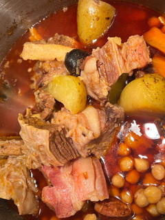 Una foto de Garbanzos en la olla express