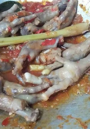 Foto resep Cakar cadas pedas nampol