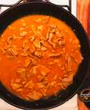 Bistec en Salsa de Chile de Árbol