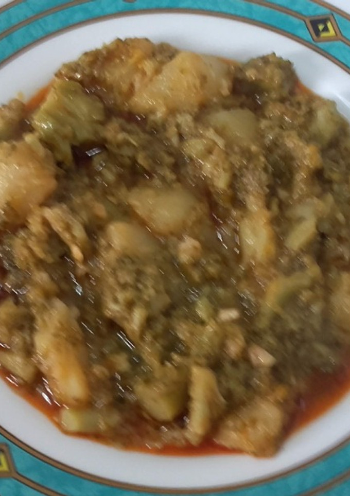 Una foto de Brócoli salteado