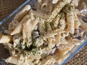 Gambar penne alfredo