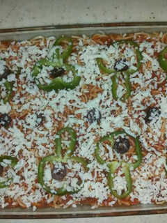 Foto resep Pizza spaghetti