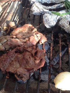 Una foto de Carne asada, jugosa y blandita
