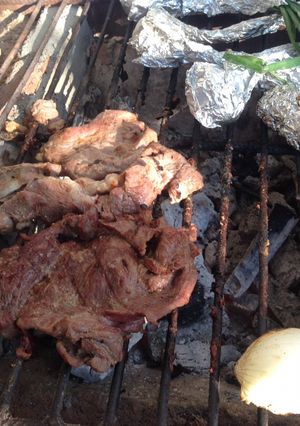 Una foto de Carne asada, jugosa y blandita