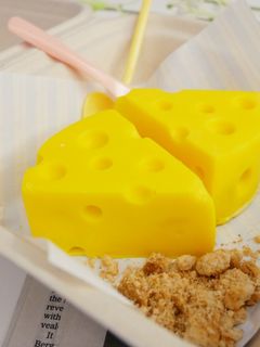 免烤箱「卡通起士蛋糕」可愛到不行♪ 的食譜成品照片