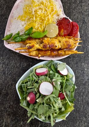 عکسی از دستور جوجه تابه ای