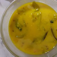 Moong dal with Lau data A picture of Moong dal with Lau data.