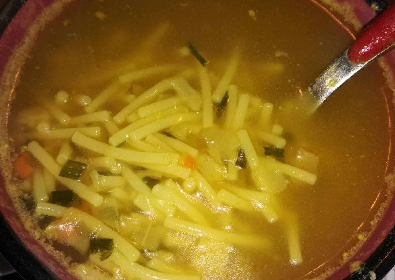 Sopa de caldo de calabaza