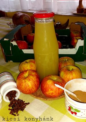 Alma szörp recept fotója