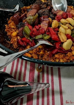 A picture of Grandma Lucía’s Manchegan Migas.