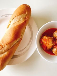 Hình của món 🥖 Xíu mại sốt cà chua 🍅.