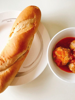 Hình của món 🥖 Xíu mại sốt cà chua 🍅.