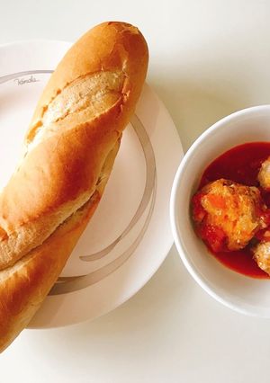 Hình của món 🥖 Xíu mại sốt cà chua 🍅.