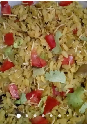 A picture of Veg poha.
