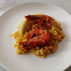 A picture of Seafood Paella 🥘.