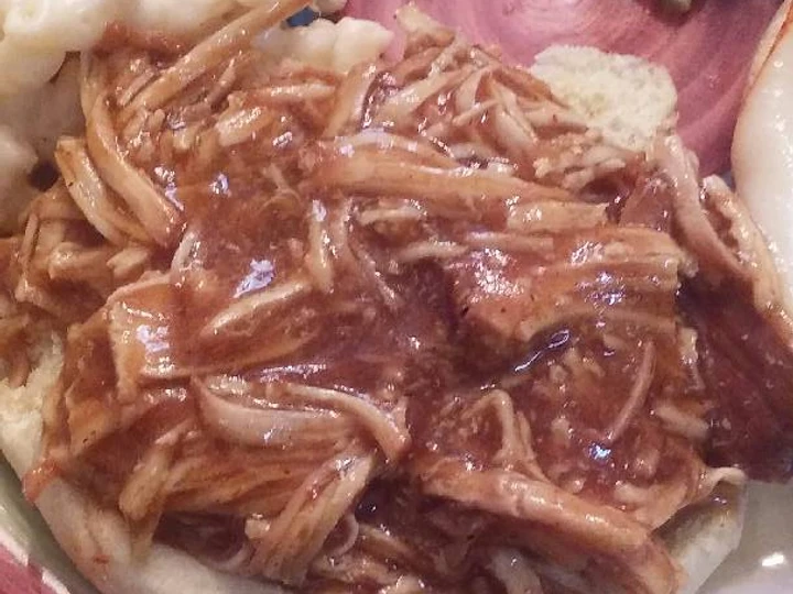 Simple Way Make Recipe Shredded Hawaiian Chicken - Crockpot Recipe that is Can Pamper Your Tongue, Really Delicious}