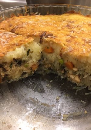 A picture of Grandma Liem’s Pastel Tutup (Indonesian Cottage Pie) Recipe.