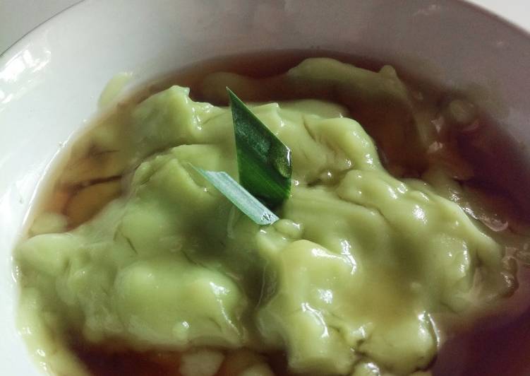 Bubur sumsum pandan