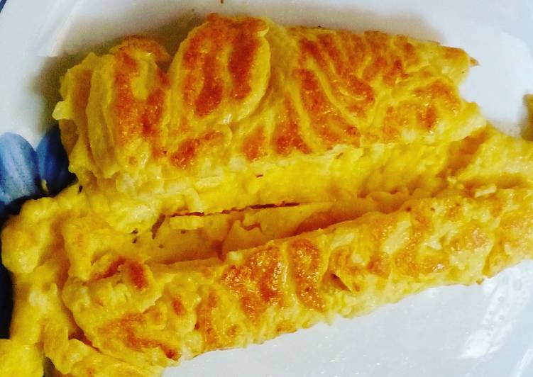 Easiest Way to Make Super Quick Homemade Egg Omelette