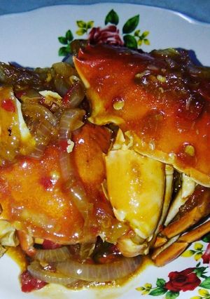 Foto resep Kepiting saus pedas manis