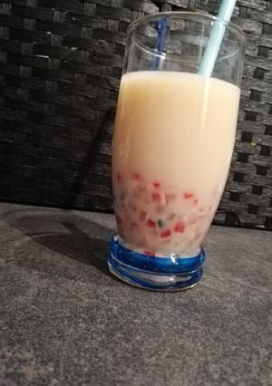 Une photo de Bubble tea maison 😊