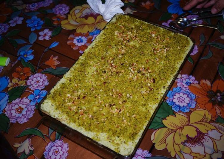 Tiramisù al pistacchio