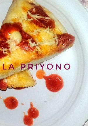 Foto resep Pizza Water Roux a.k.a Tang Zhong