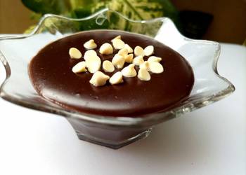 Easy Making Recipe Chocolate pudding Yummy