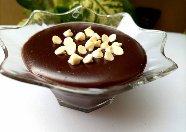 Recipe of Homemade Chocolate pudding