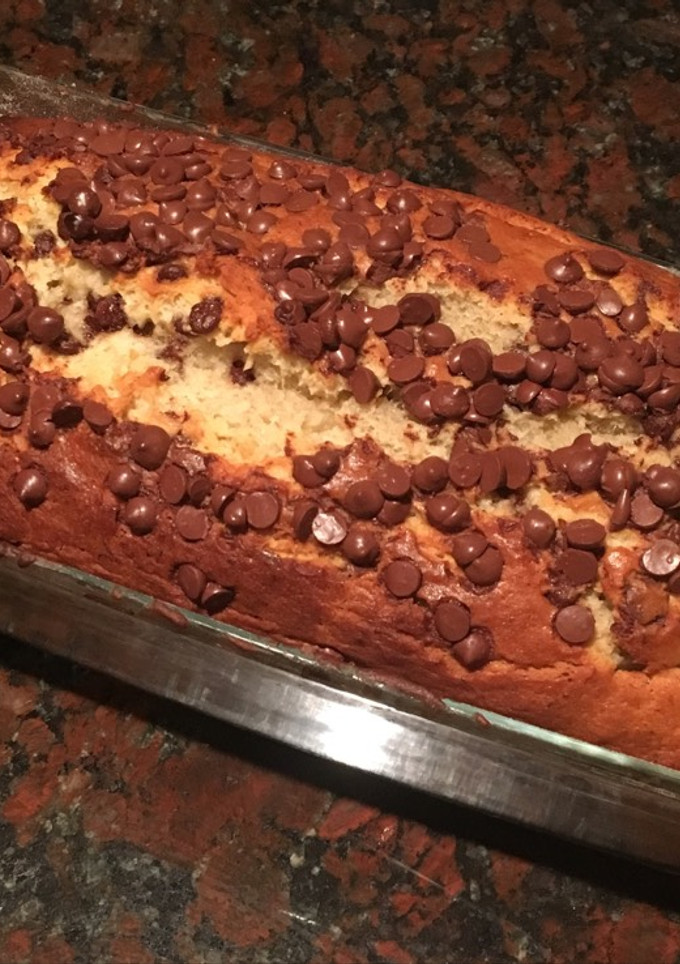 Una foto de Budin de Banana y Chips de Chocolate