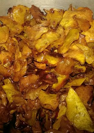 Foto resep Kering telo pedas manis