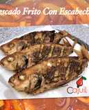 Pescado frito con escabeche