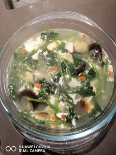 A picture of Spinach Soup.