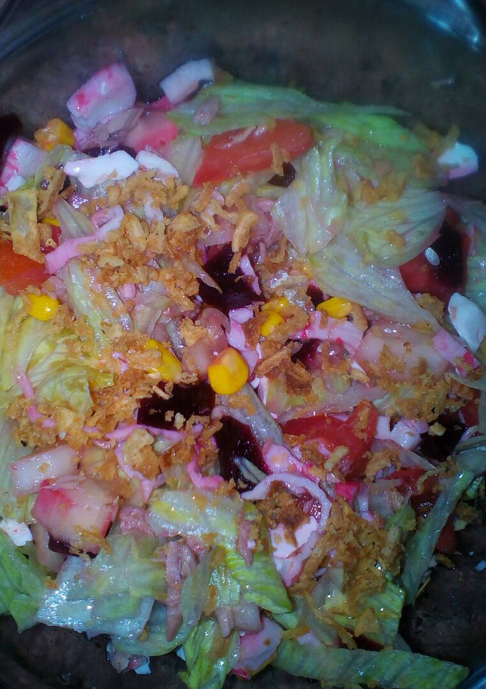 Una foto de Ensalada a mi manera